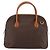 Céline Borsa a mano CELINE Macadam Canvas PVC Leather Brown Gold Auth mr2818 Marrone D'oro - vista 2