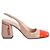 Prada Absatzschuhe aus Lackleder beige