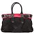 Borsa a mano LOEWE in pelle nera argento autentica ep15767 Nero - vista 2