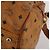 Borsa MCM Logogram Vicetos Mini Boston Bag PVC Leather 2way Brown Gold Auth 196266A Marrone D'oro - vista 15