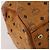 Borsa MCM Logogram Vicetos Mini Boston Bag PVC Leather 2way Brown Gold Auth 196266A Marrone D'oro - vista 16