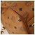 Borsa MCM Logogram Vicetos Mini Boston Bag PVC Leather 2way Brown Gold Auth 196266A Marrone D'oro - vista 18