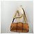 Borsa MCM Logogram Vicetos Mini Boston Bag PVC Leather 2way Brown Gold Auth 196266A Marrone D'oro - vista 26