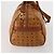 Borsa MCM Logogram Vicetos Mini Boston Bag PVC Leather 2way Brown Gold Auth 196266A Marrone D'oro - vista 3