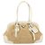 Borsa a Mano PRADA Paglia Beige Argento Auth 197502A - vista 13