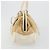 Borsa a Mano PRADA Paglia Beige Argento Auth 197502A - vista 3