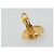 Orecchini Leone CHANEL Metallo Tono Oro CC Auth 198845 - vista 4