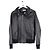 Saint Laurent Lederjacke Schwarz