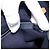 Hermès Borsa HERMES Fourre Tout MM in cotone blu navy argento Auth BA15062 - vista 11