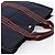 Hermès Borsa HERMES Fourre Tout MM in cotone blu navy argento Auth BA15062 - vista 6