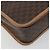 Céline Borsa a tracolla CELINE Macadam Canvas PVC Leather Brown Gold Auth 198300 Marrone D'oro - vista 16