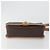 Céline Borsa a tracolla CELINE Macadam Canvas PVC Leather Brown Gold Auth 198300 Marrone D'oro - vista 5