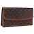 LOUIS VUITTON Monogram Pochette Dam GM Clutch Bag M51810 LV Auth 198319A Monogramma