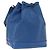 Borsa a tracolla LOUIS VUITTON Epi Noe Blu M44005 LV Auth BA14874A