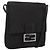 Borsa a tracolla FENDI Zucchino Canvas Mamma Baguette Nera 8BT075 Auth 196407A Nero Argento