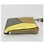 LOEWE Tarjetero Puzzle de piel marrón plata Auth 197014A Castaño - vista 3