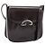 Borsa a tracolla GUCCI in pelle marrone tono oro Auth ep15755