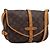LOUIS VUITTON Monogram Saumur 30 Shoulder Bag M42256 LV Auth ka5757A Monogramma
