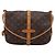 LOUIS VUITTON Monogram Saumur 30 Shoulder Bag M42256 LV Auth ka5757A Monogramma - vista 13