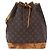 LOUIS VUITTON Borsa a tracolla Monogram Noe M42224 LV Auth 198474 Monogramma - vista 13