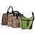 Borsa a mano BURBERRY Nova Check Blue Label in tela 4 Set Green Beige Auth 190010 Verde