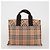 Borsa a mano BURBERRY Nova Check Blue Label in tela 4 Set Green Beige Auth 190010 Verde - vista 14