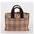 Borsa a mano BURBERRY Nova Check Blue Label in tela 4 Set Green Beige Auth 190010 Verde - vista 15