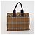 Borsa a mano BURBERRY Nova Check Blue Label in tela 4 Set Green Beige Auth 190010 Verde - vista 3