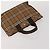 Borsa a mano BURBERRY Nova Check Blue Label in tela 4 Set Green Beige Auth 190010 Verde - vista 5