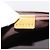 Céline Pouch CELINE Macadam Canvas PVC Leather Brown Gold Auth mr2827 Marrone D'oro - vista 17