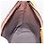 Céline Pouch CELINE Macadam Canvas PVC Leather Brown Gold Auth mr2827 Marrone D'oro - vista 19
