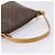 Céline Pouch CELINE Macadam Canvas PVC Leather Brown Gold Auth mr2827 Marrone D'oro - vista 7