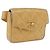 Borsa vita CHANEL Matelasse in pelle d'agnello Gold CC Auth 198737 D'oro