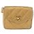 Borsa vita CHANEL Matelasse in pelle d'agnello Gold CC Auth 198737 D'oro - vista 13