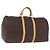 LOUIS VUITTON Monogram Keepall 55 Boston Bag M41424 LV Auth 194909SAV Monogramma