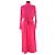 Autre Marque Vestido rosa de viscosa Modetrotter