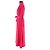 Autre Marque Vestido rosa de viscosa Modetrotter - vista 4