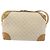 GUCCI Micro GG Supreme Schultertasche PVC Elfenbein Gold 67 01 5294 Auth 196335 Golden Roh - Ansicht 2