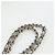 Borsa a tracolla CHANEL Chain Matelasse tweed White Silver CC Auth 195515M Argento Bianco - vista 14