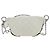 Borsa a tracolla CHANEL Chain Matelasse tweed White Silver CC Auth 195515M Argento Bianco - vista 2