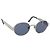 Gafas de sol CHANEL Metal Silver CC Auth 196693V Plata