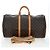 LOUIS VUITTON Monogram Keepall 55 Boston Bag M41424 LV Auth 194935V Monogramma - vista 12