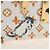 LOUIS VUITTON Borsa a tracolla Catgram Petite Mar White M44407 LV Auth 197522SM Bianco Monogramma - vista 21