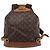 Zaino LOUIS VUITTON Monogram Montsouris GM M51135 LV Auth 198482 Monogramma - vista 2