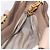 Borsa a mano Miu Miu in pelle 2way Beige Gold Auth ka5783A D'oro - vista 21