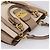 Borsa a mano Miu Miu in pelle 2way Beige Gold Auth ka5783A D'oro - vista 6