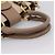 Borsa a mano Miu Miu in pelle 2way Beige Gold Auth ka5783A D'oro - vista 7