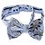 Hermès HERMES Fiocco a Nastro in Seta Azzurro Argento Auth 198802M Blu chiaro - vista 2