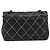 Borsa a tracolla con catena CHANEL Wild Stitch in pelle nera e oro CC Auth 198302V Nero D'oro - vista 2