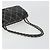 Borsa a tracolla con catena CHANEL Wild Stitch in pelle nera e oro CC Auth 198302V Nero D'oro - vista 7
